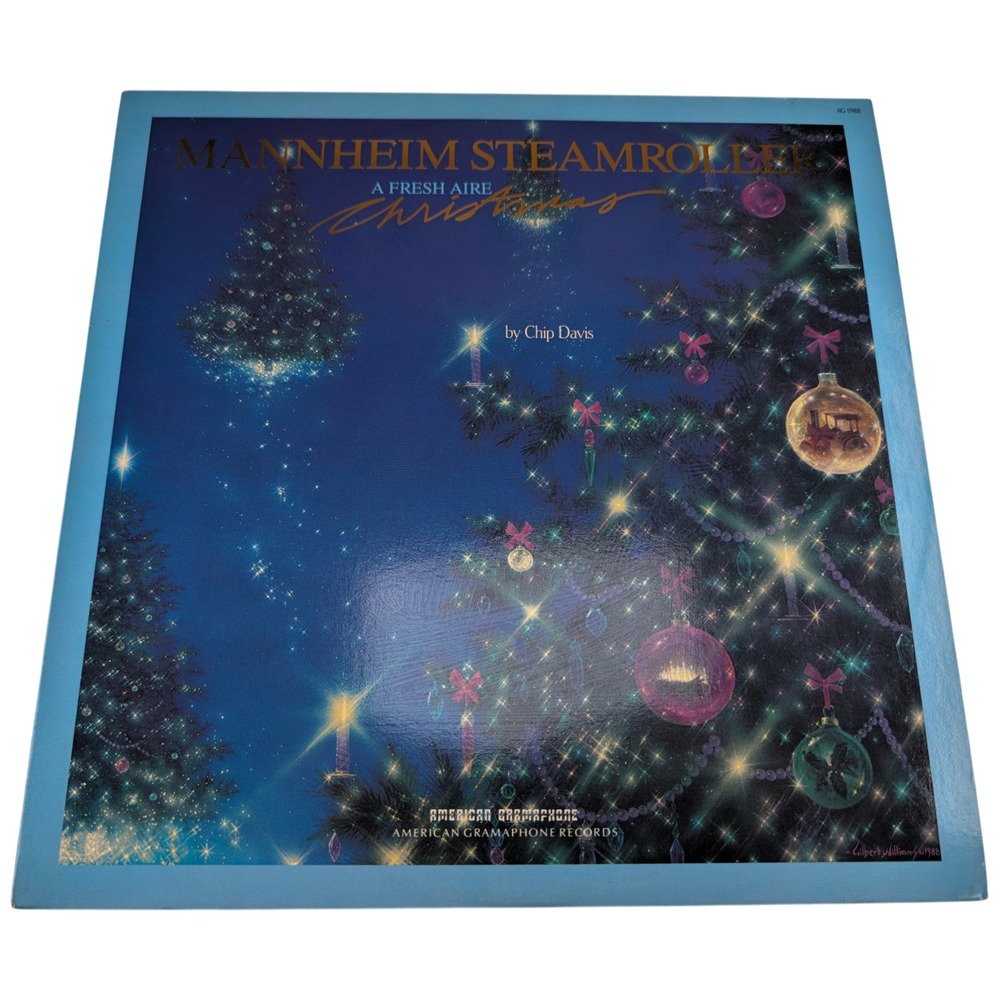 Mannheim Steamroller A Fresh Aire Christmas 1988 AG1988 DMM Vinyl LP Chip Davis